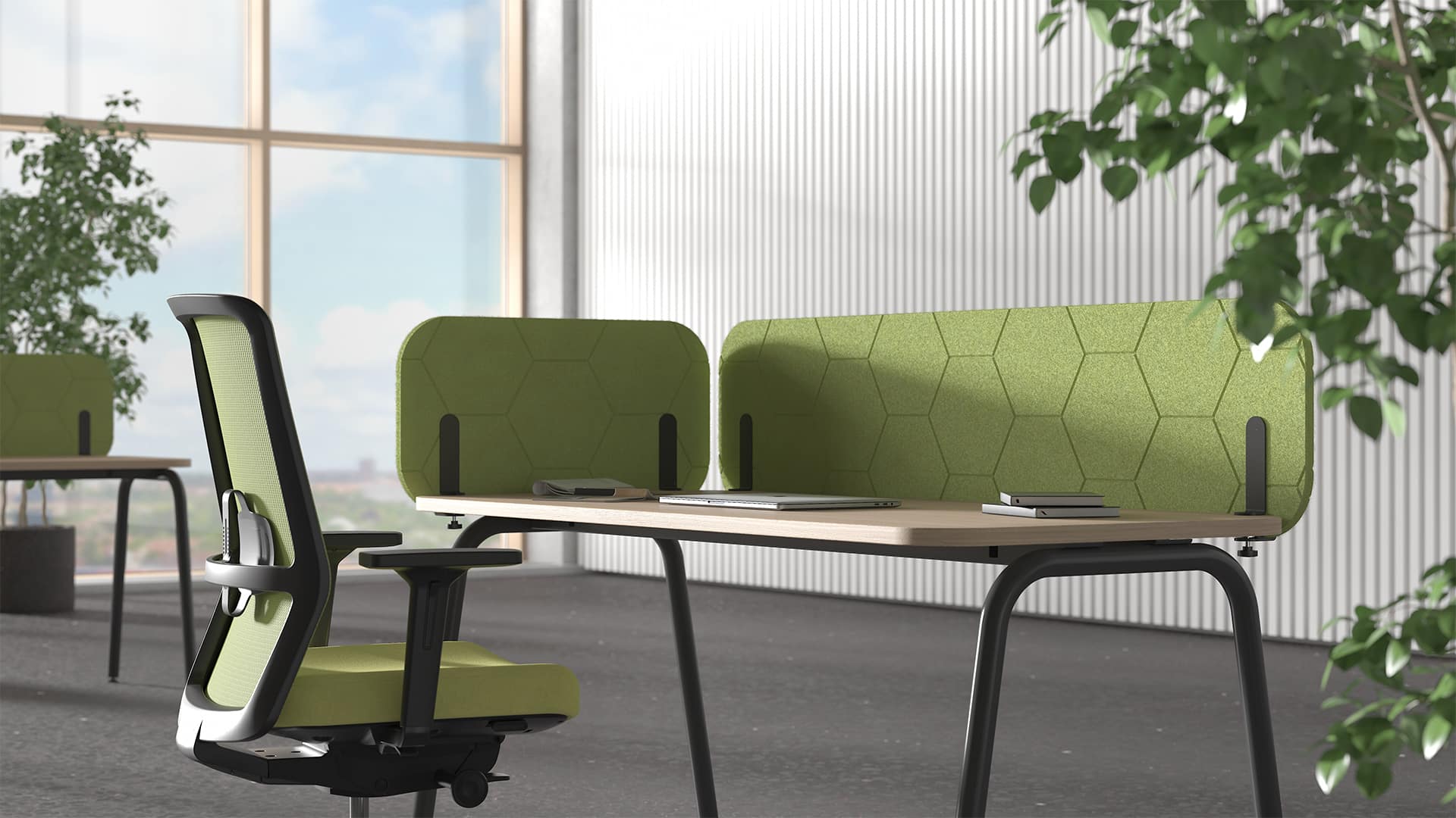desk-screens-PET-ROUND-task-chairs-SURF-interiors-1