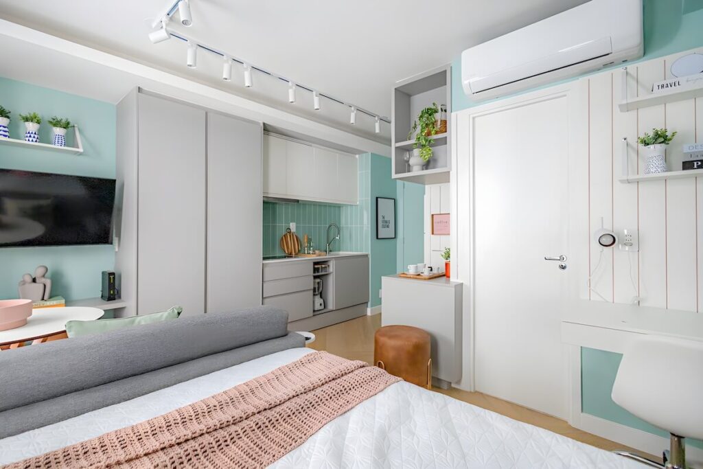 Go Up Arquitetura dokončila rekonstrukci bytu o rozloze 26 m² v São Paulu