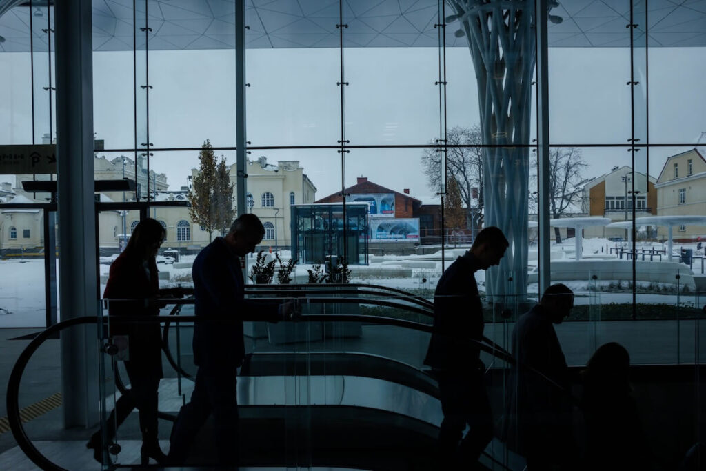 Metropolitní nádraží Lublin Polsko Tremend Studio