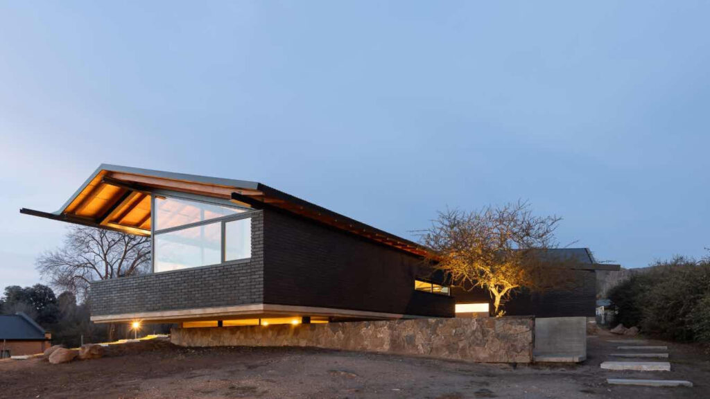 Rodinný dům, sedlová střecha