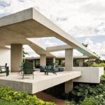 designová vila, dům, zahrada