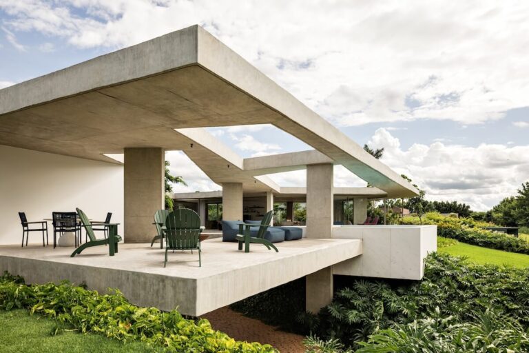 designová vila, dům, zahrada