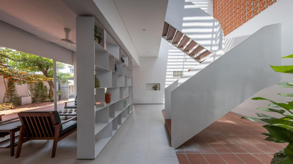 Rodinný dům, schodiště