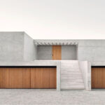 Rodinný dům, vila, bílý beton