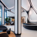 Masaryčka, Zaha Hadid, interiér