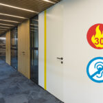 Protipožární dveře se skrytou zárubní Dorsis Fortius EI30