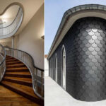 Bývalý hotel Louvre a jeho schodiště, Porto, Portugalsko