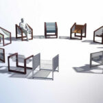 Kolekce křesel Adorjan Portik