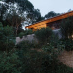 Minimalistický dům uprostřed lesa