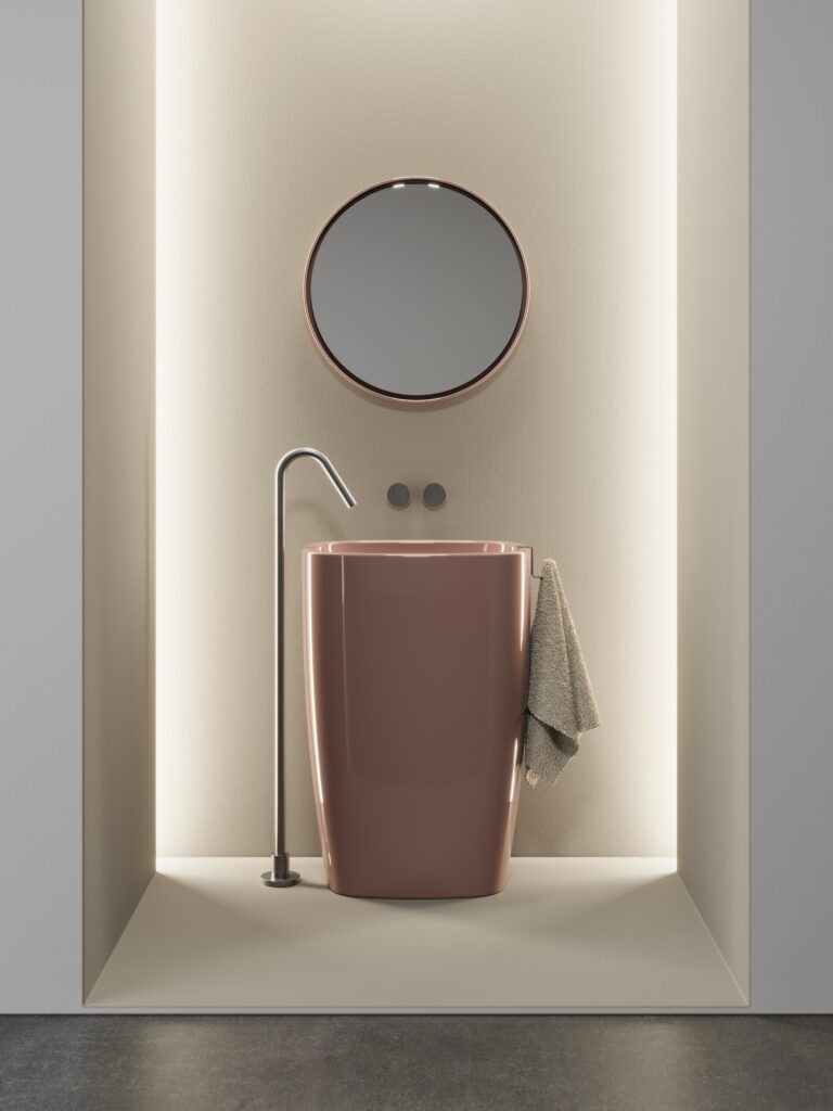 Minimalistická koupelna