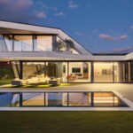 Dům se zelenou střechou