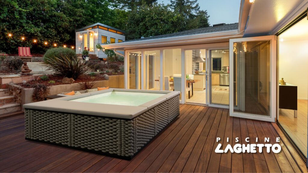 Nadzemní mini bazén na terasu nebo balkón