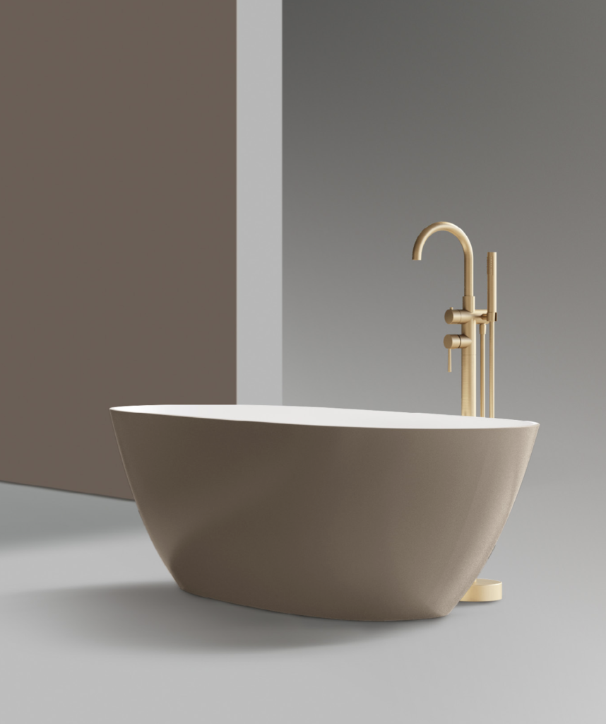 Moderní barevná koupelna