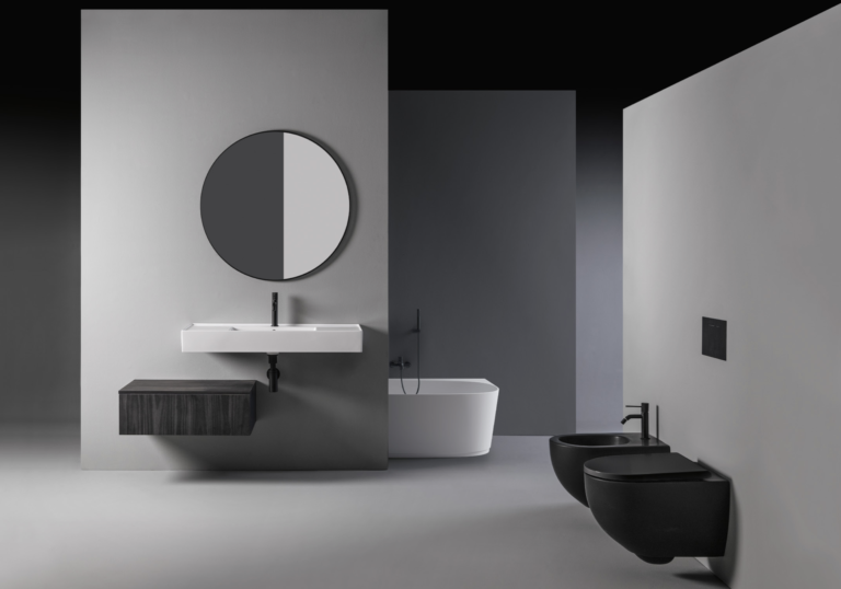 Moderní minimalistická koupelna