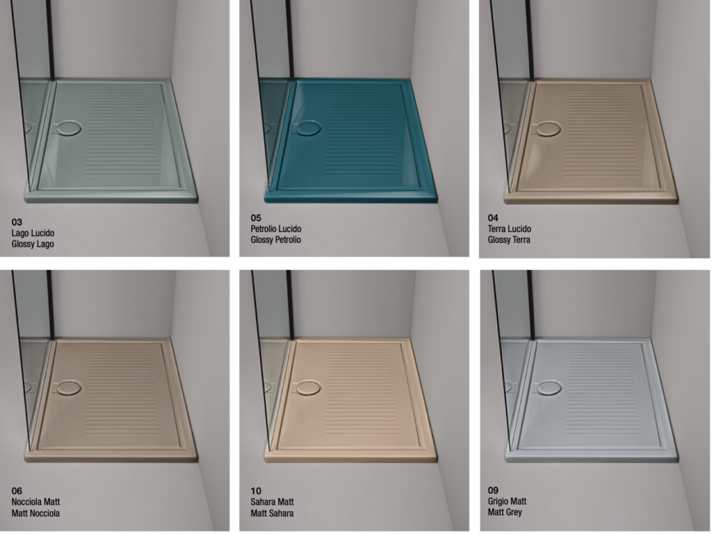 Barevná sprchová vanička