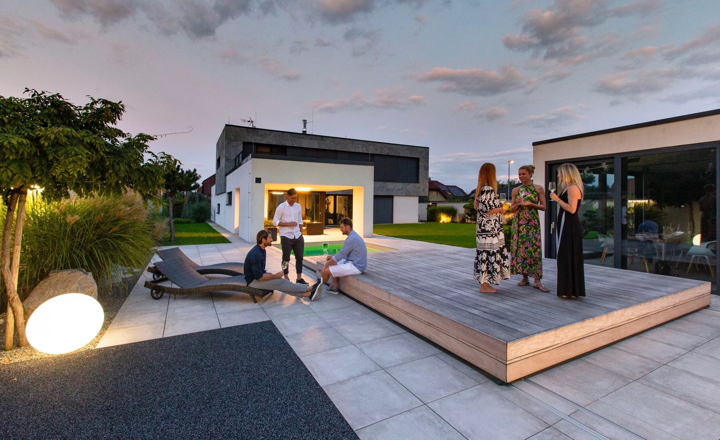 Designové zastřešení bazénů