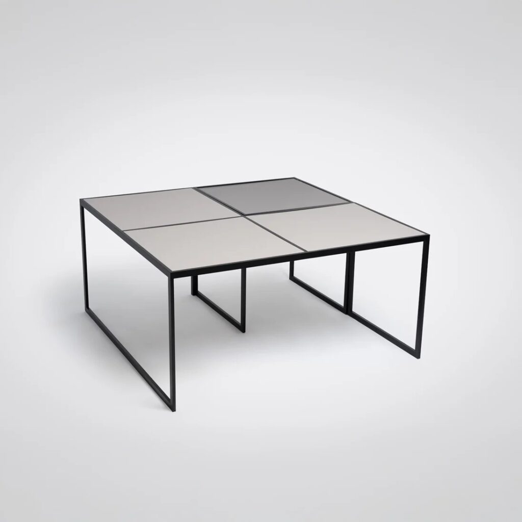 Variabilní designový stolek